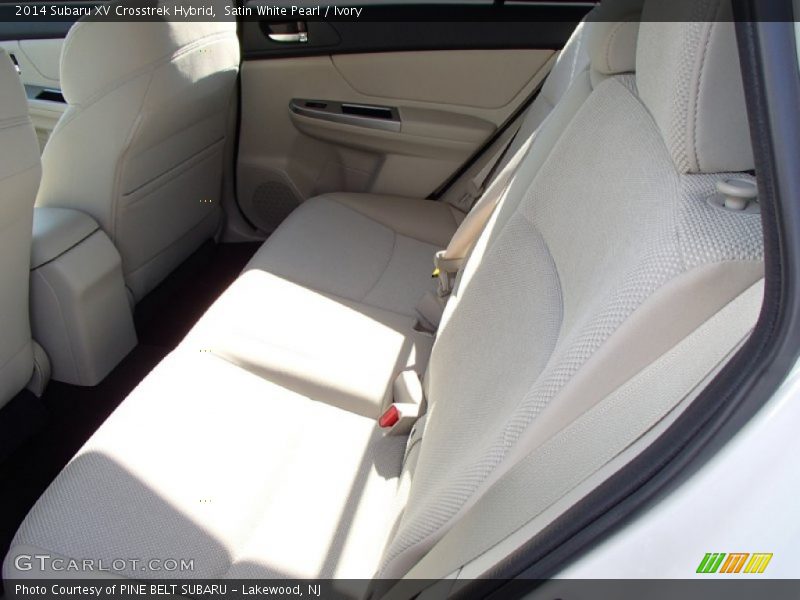 Satin White Pearl / Ivory 2014 Subaru XV Crosstrek Hybrid