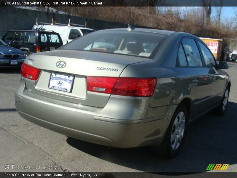 Natural Khaki Green / Camel 2009 Hyundai Sonata GLS