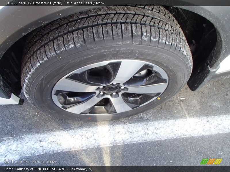 Satin White Pearl / Ivory 2014 Subaru XV Crosstrek Hybrid