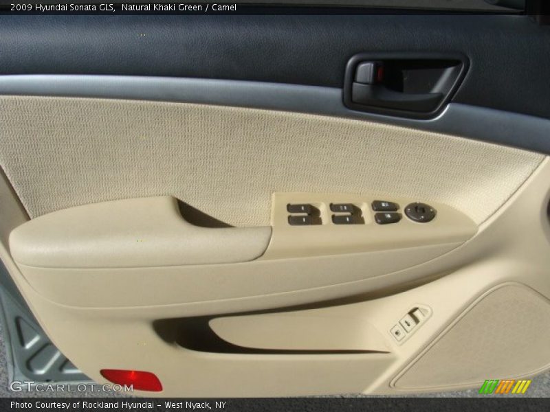 Natural Khaki Green / Camel 2009 Hyundai Sonata GLS