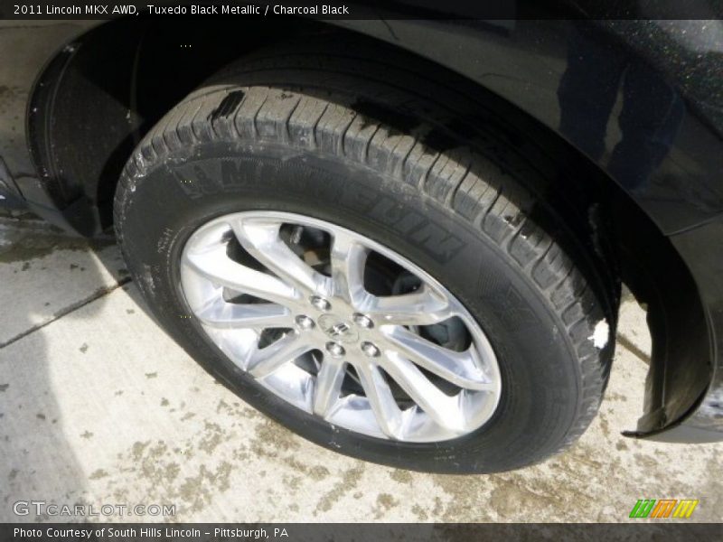 Tuxedo Black Metallic / Charcoal Black 2011 Lincoln MKX AWD