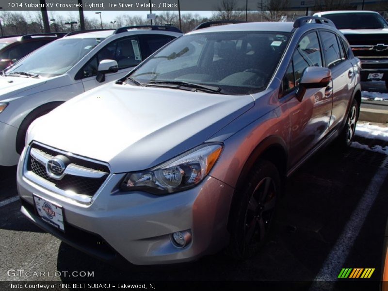 Ice Silver Metallic / Black 2014 Subaru XV Crosstrek Hybrid