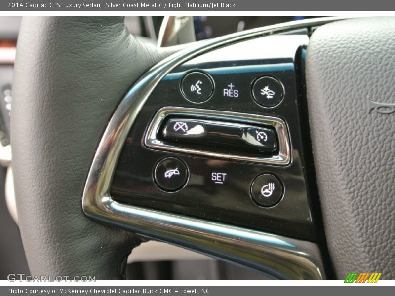 Silver Coast Metallic / Light Platinum/Jet Black 2014 Cadillac CTS Luxury Sedan