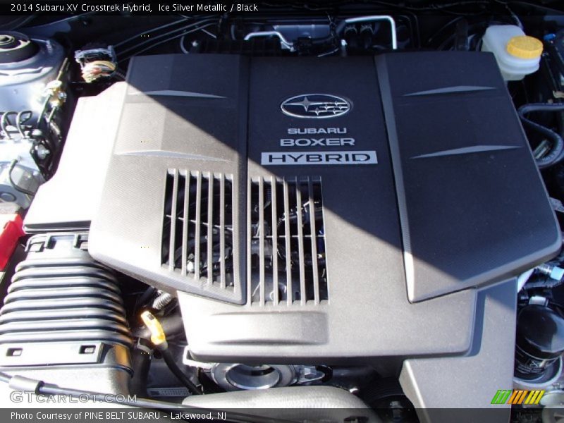 Ice Silver Metallic / Black 2014 Subaru XV Crosstrek Hybrid