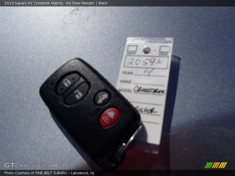 Ice Silver Metallic / Black 2014 Subaru XV Crosstrek Hybrid