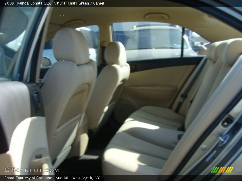 Natural Khaki Green / Camel 2009 Hyundai Sonata GLS