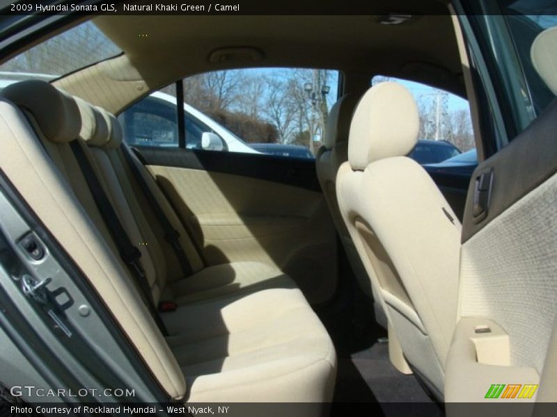 Natural Khaki Green / Camel 2009 Hyundai Sonata GLS