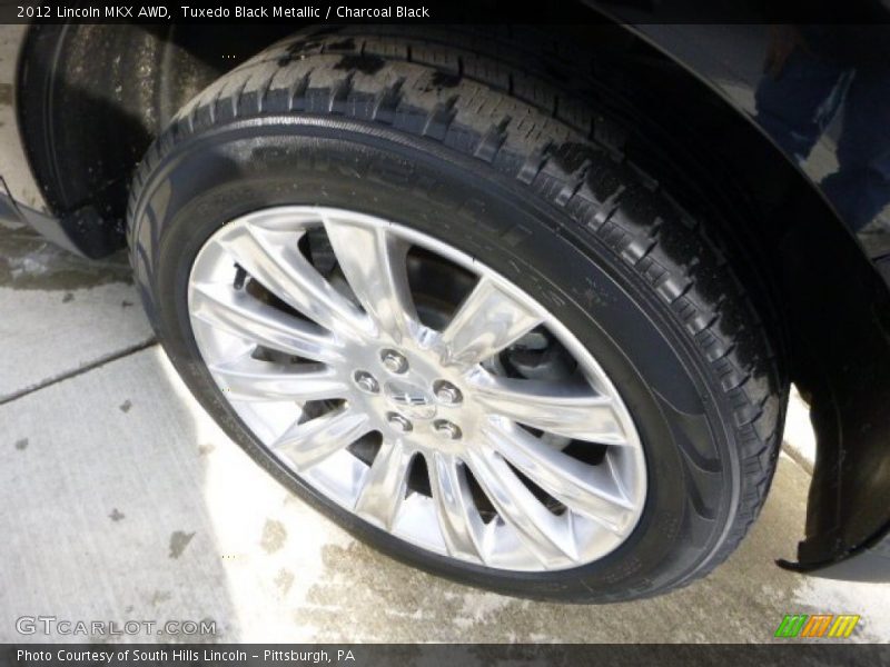 Tuxedo Black Metallic / Charcoal Black 2012 Lincoln MKX AWD