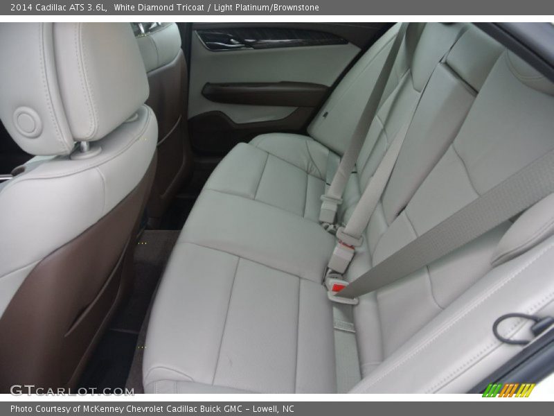 Rear Seat of 2014 ATS 3.6L