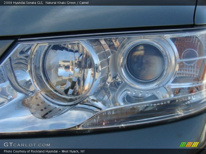 Natural Khaki Green / Camel 2009 Hyundai Sonata GLS