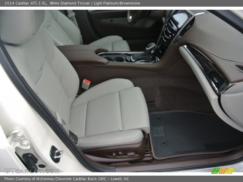 Front Seat of 2014 ATS 3.6L