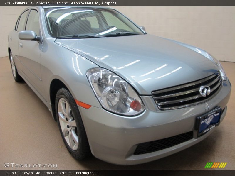 Diamond Graphite Metallic / Graphite 2006 Infiniti G 35 x Sedan
