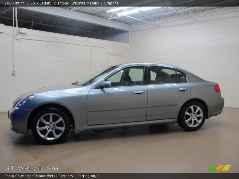 Diamond Graphite Metallic / Graphite 2006 Infiniti G 35 x Sedan