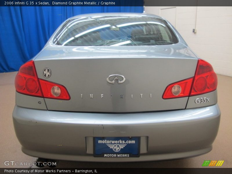 Diamond Graphite Metallic / Graphite 2006 Infiniti G 35 x Sedan