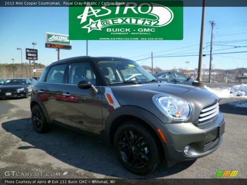 Royal Gray Metallic / Carbon Black 2013 Mini Cooper Countryman