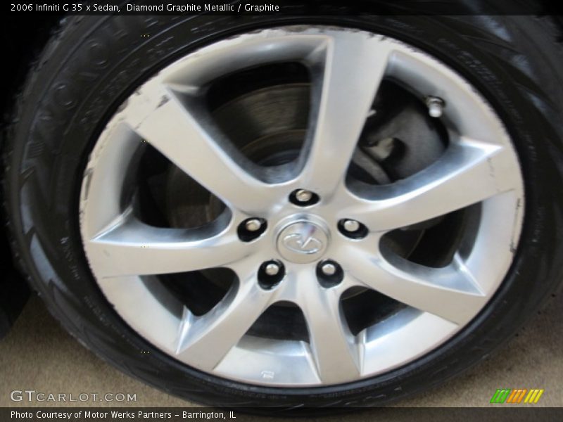 Diamond Graphite Metallic / Graphite 2006 Infiniti G 35 x Sedan
