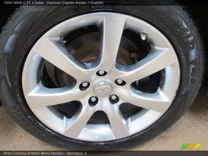 Diamond Graphite Metallic / Graphite 2006 Infiniti G 35 x Sedan