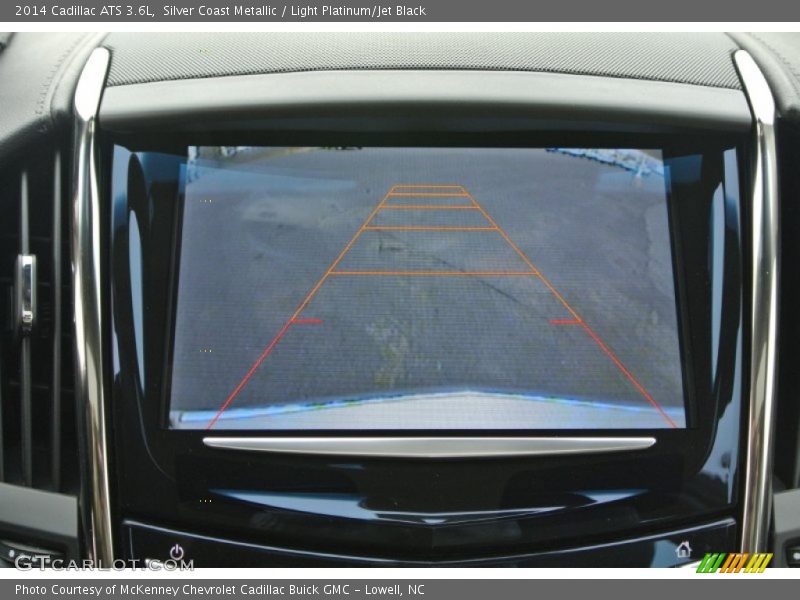 Silver Coast Metallic / Light Platinum/Jet Black 2014 Cadillac ATS 3.6L