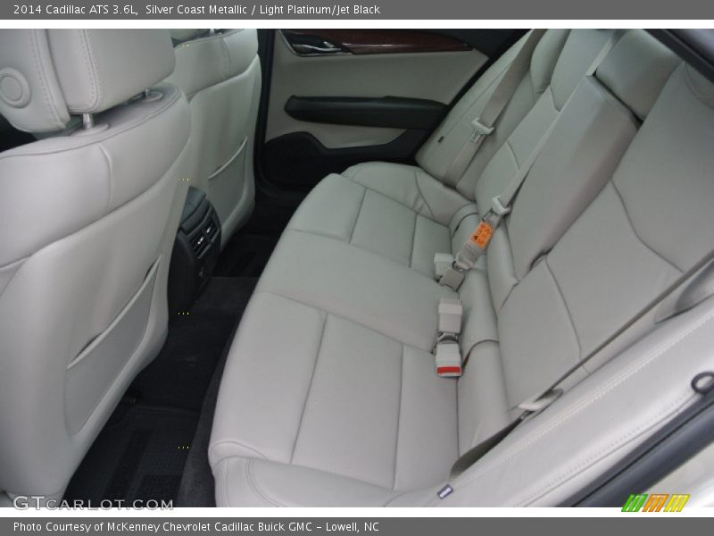 Silver Coast Metallic / Light Platinum/Jet Black 2014 Cadillac ATS 3.6L