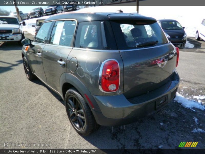 Royal Gray Metallic / Carbon Black 2013 Mini Cooper Countryman