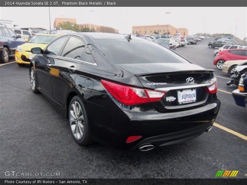 Phantom Black Metallic / Black 2014 Hyundai Sonata SE 2.0T