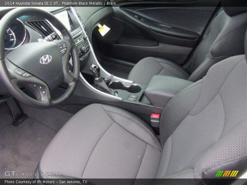 Phantom Black Metallic / Black 2014 Hyundai Sonata SE 2.0T