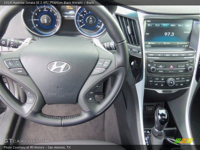 Phantom Black Metallic / Black 2014 Hyundai Sonata SE 2.0T