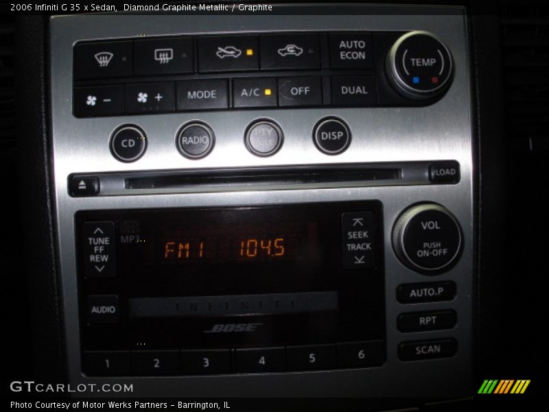 Diamond Graphite Metallic / Graphite 2006 Infiniti G 35 x Sedan