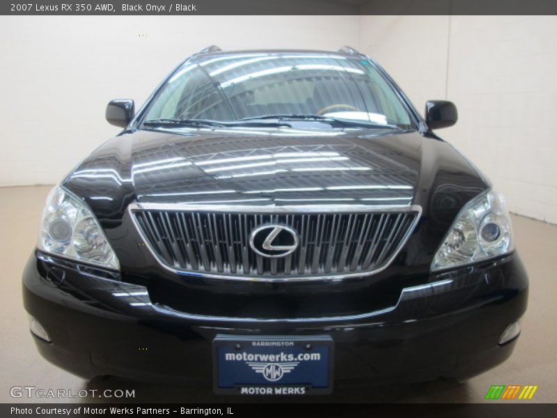 Black Onyx / Black 2007 Lexus RX 350 AWD