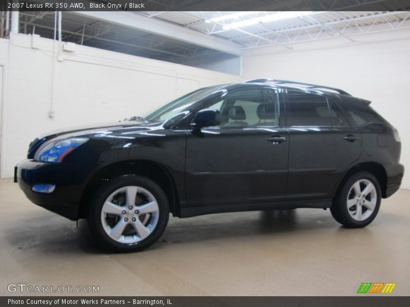 Black Onyx / Black 2007 Lexus RX 350 AWD