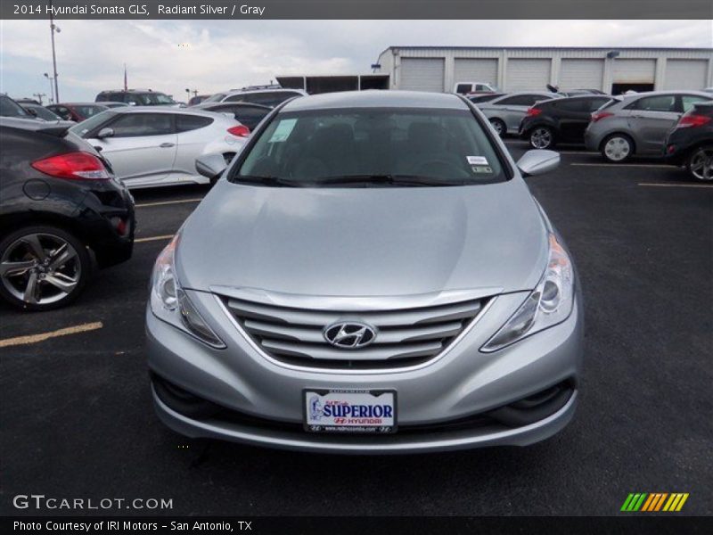 Radiant Silver / Gray 2014 Hyundai Sonata GLS