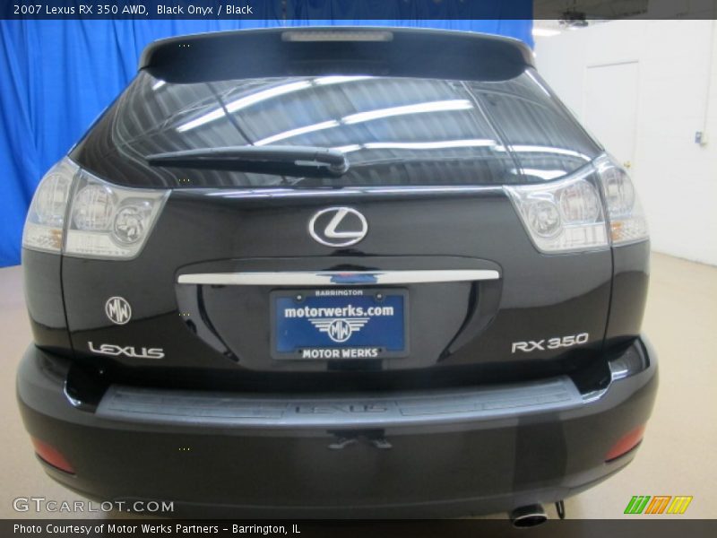 Black Onyx / Black 2007 Lexus RX 350 AWD