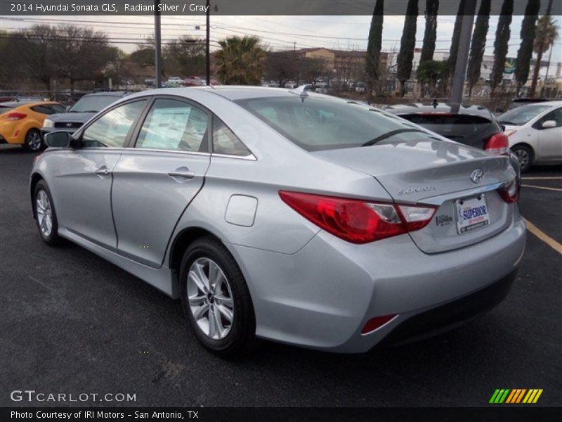 Radiant Silver / Gray 2014 Hyundai Sonata GLS