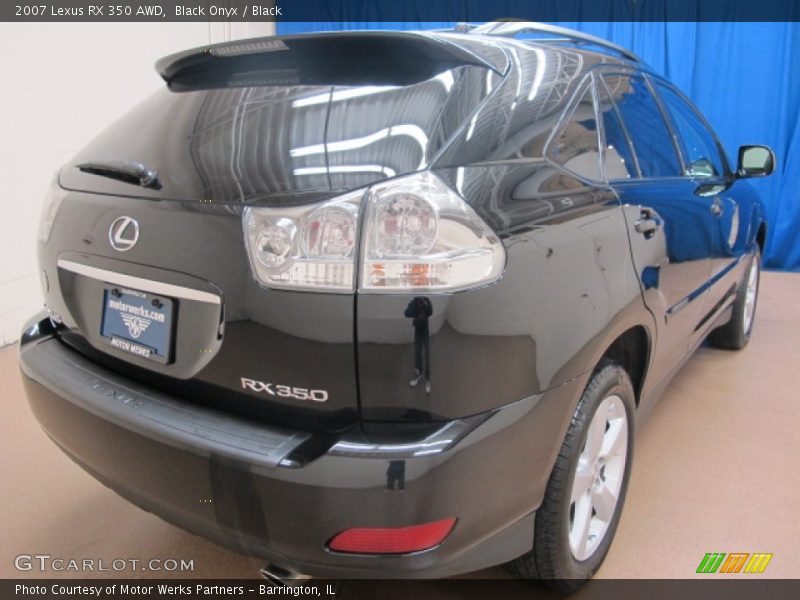Black Onyx / Black 2007 Lexus RX 350 AWD