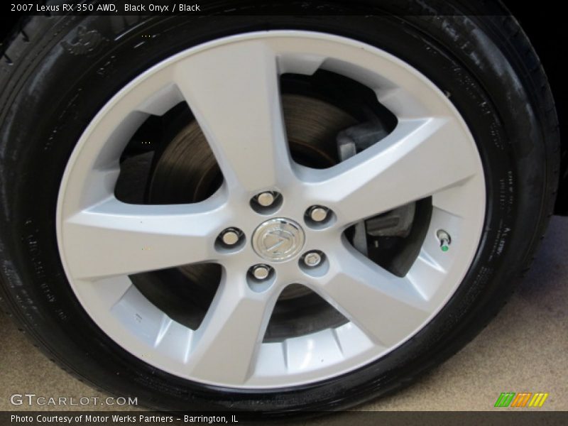 Black Onyx / Black 2007 Lexus RX 350 AWD