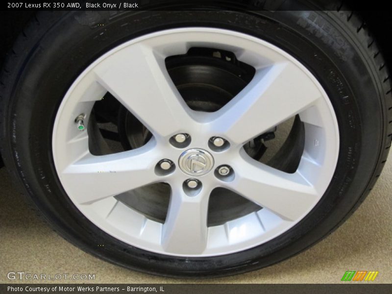 Black Onyx / Black 2007 Lexus RX 350 AWD