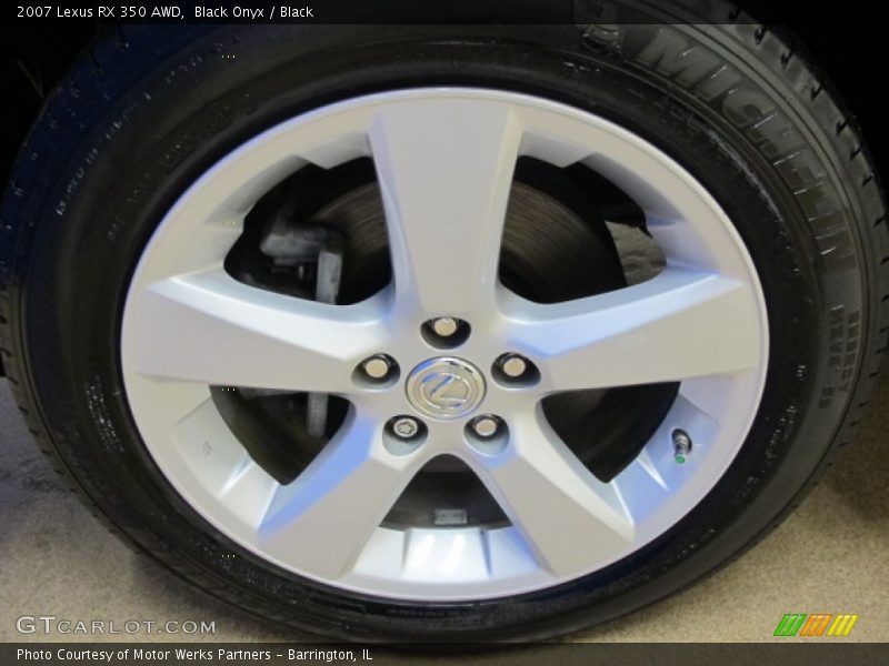 Black Onyx / Black 2007 Lexus RX 350 AWD