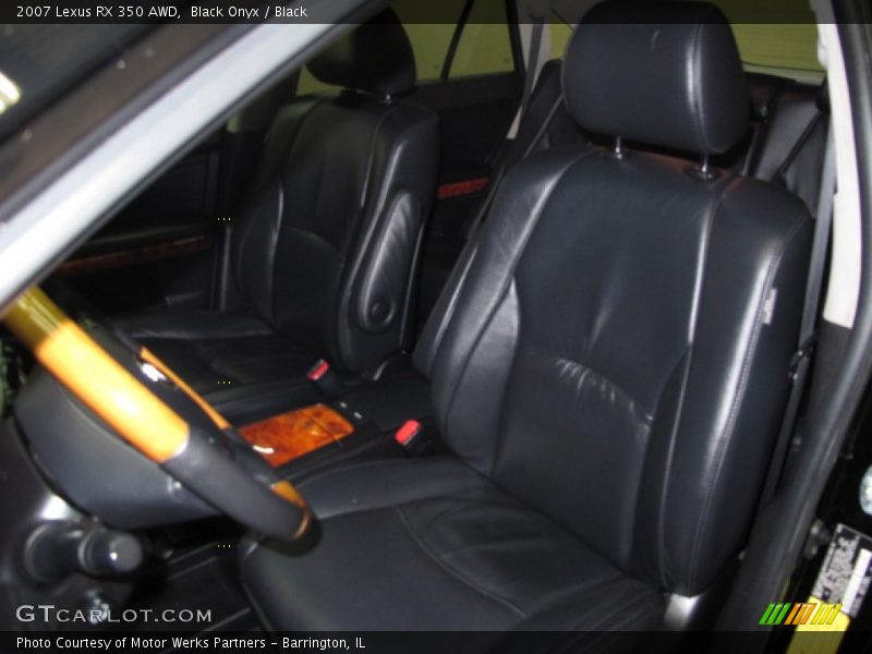 Black Onyx / Black 2007 Lexus RX 350 AWD