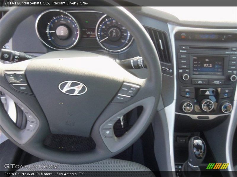 Radiant Silver / Gray 2014 Hyundai Sonata GLS