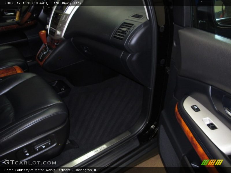 Black Onyx / Black 2007 Lexus RX 350 AWD