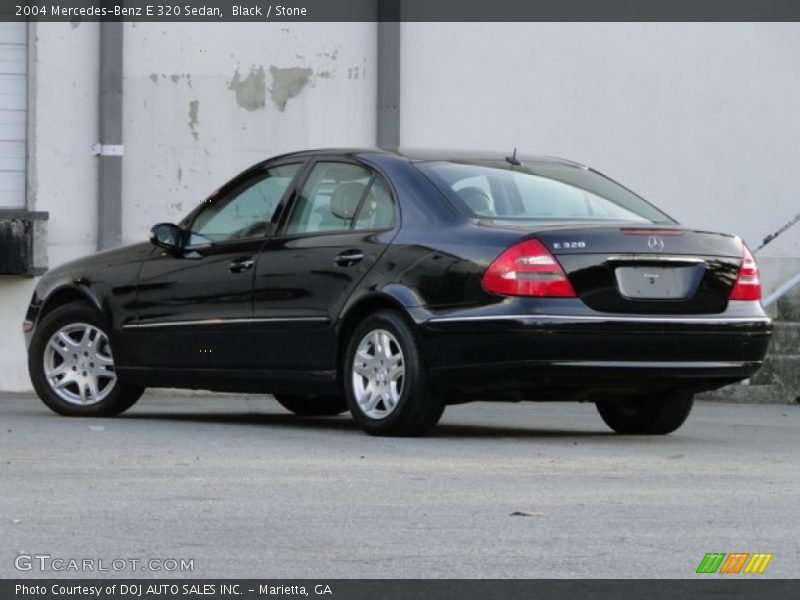Black / Stone 2004 Mercedes-Benz E 320 Sedan