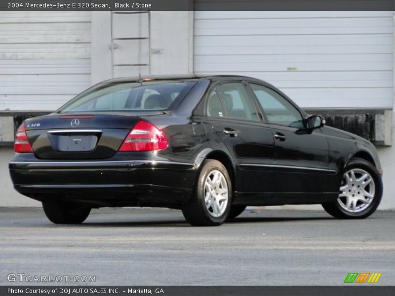 Black / Stone 2004 Mercedes-Benz E 320 Sedan