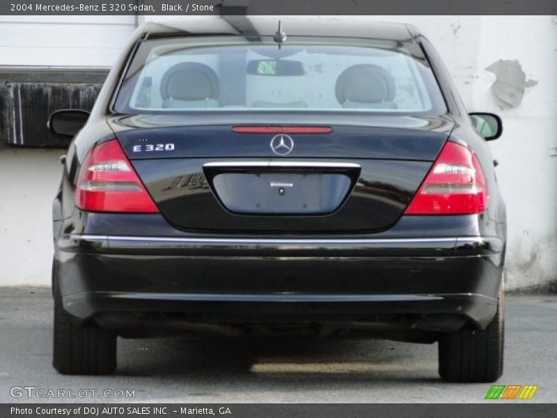 Black / Stone 2004 Mercedes-Benz E 320 Sedan
