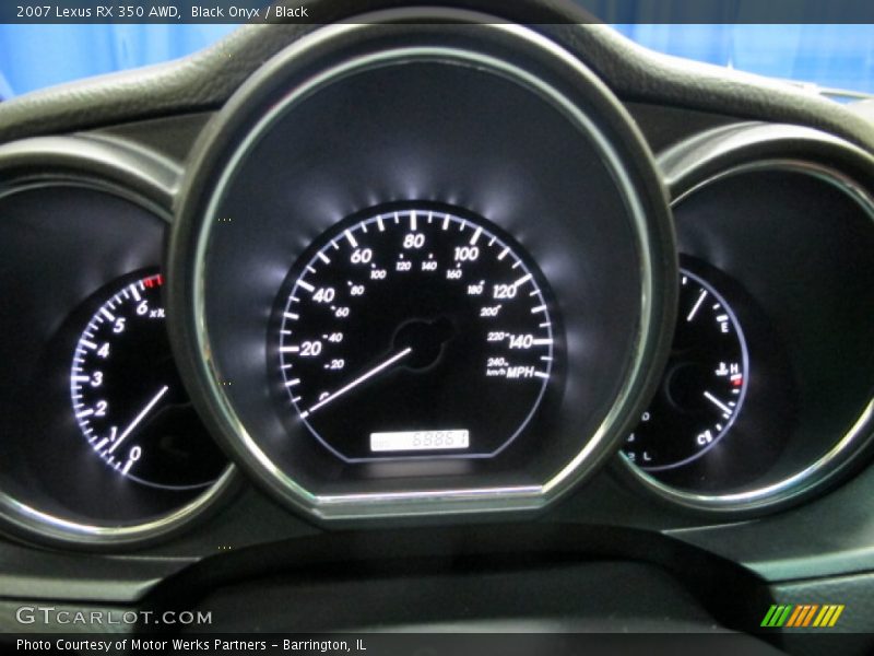 Black Onyx / Black 2007 Lexus RX 350 AWD