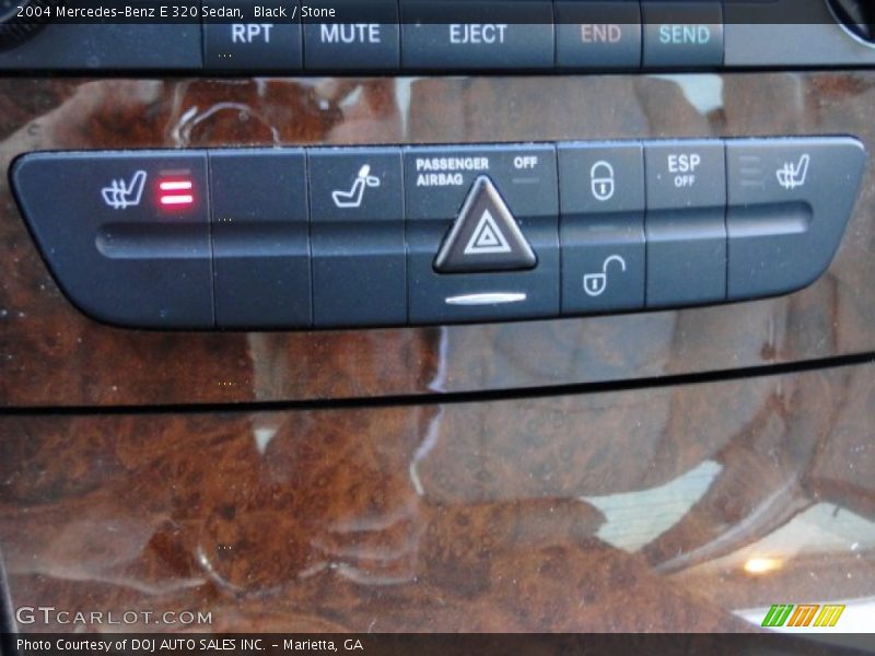 Black / Stone 2004 Mercedes-Benz E 320 Sedan