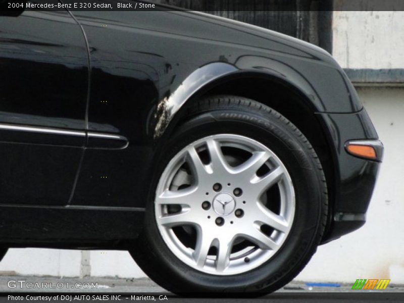 Black / Stone 2004 Mercedes-Benz E 320 Sedan