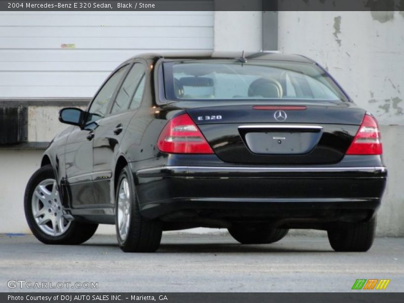 Black / Stone 2004 Mercedes-Benz E 320 Sedan