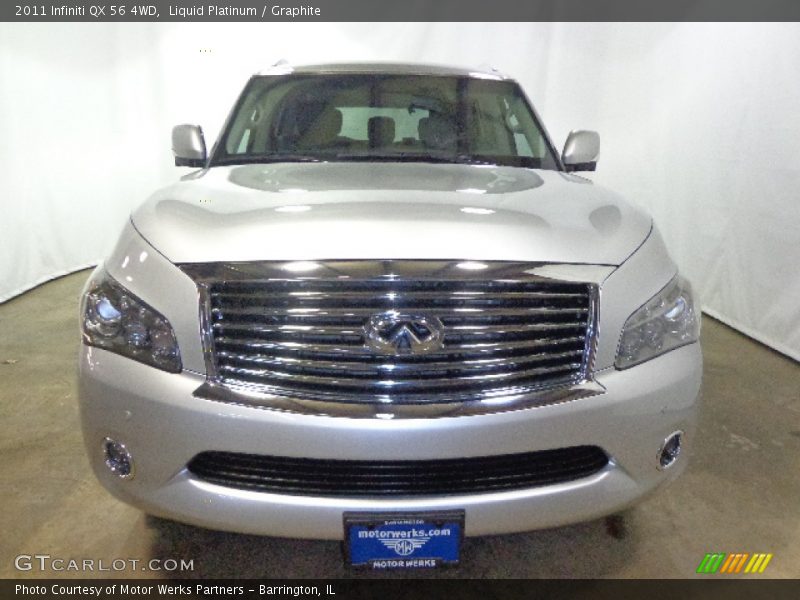 Liquid Platinum / Graphite 2011 Infiniti QX 56 4WD