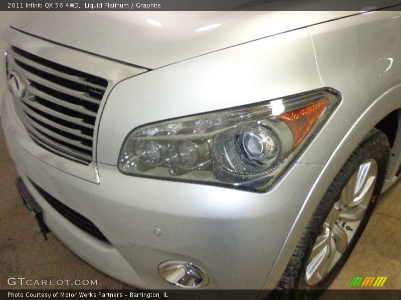 Liquid Platinum / Graphite 2011 Infiniti QX 56 4WD