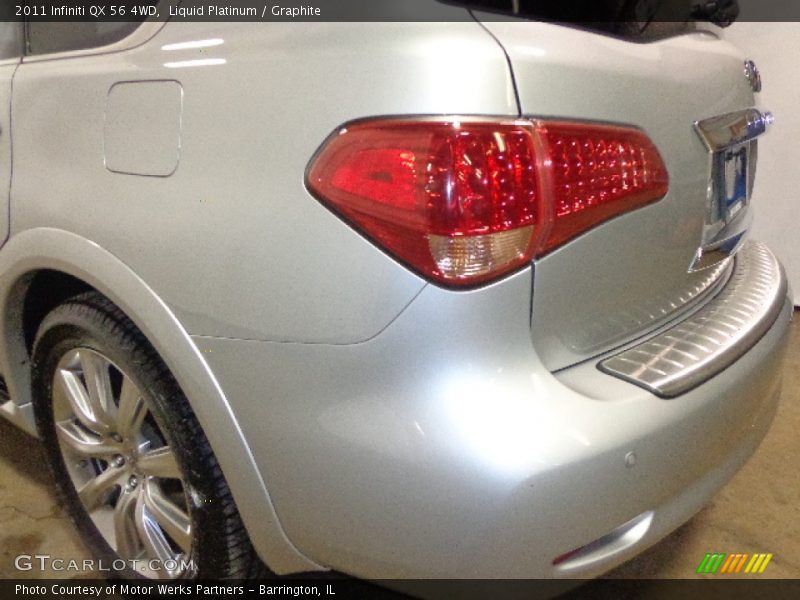 Liquid Platinum / Graphite 2011 Infiniti QX 56 4WD